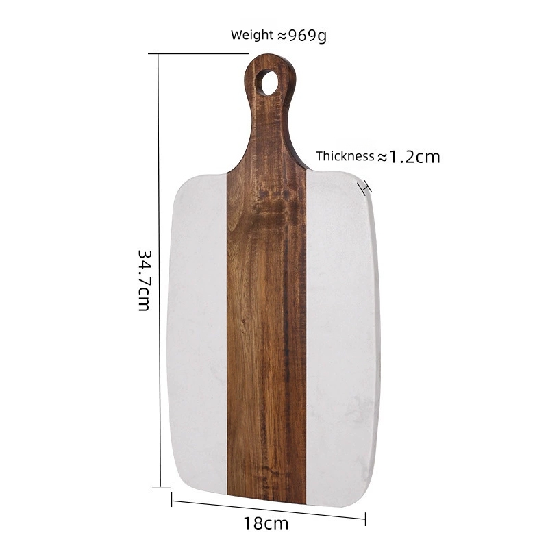 Marble Stitching Acacia Cutting Board Cutting Board
