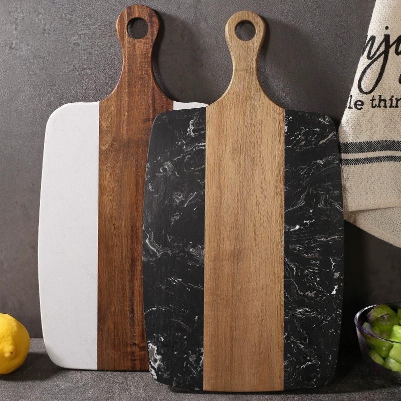 Marble Stitching Acacia Cutting Board Cutting Board