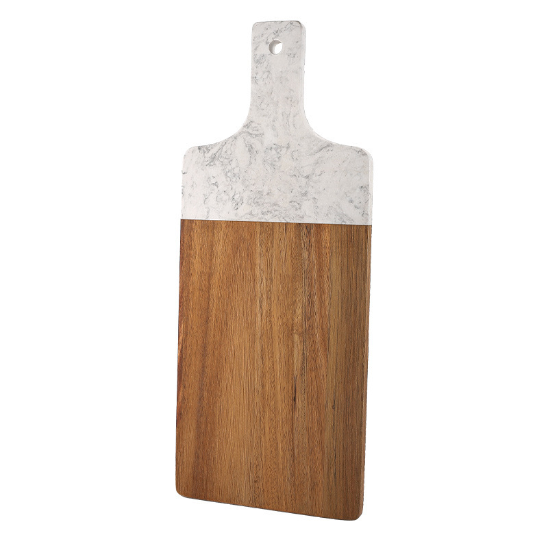 Marble Acacia Solid Wood Cutting Board