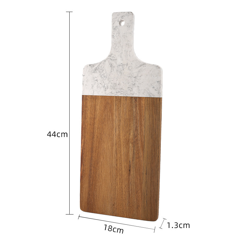 Marble Acacia Solid Wood Cutting Board