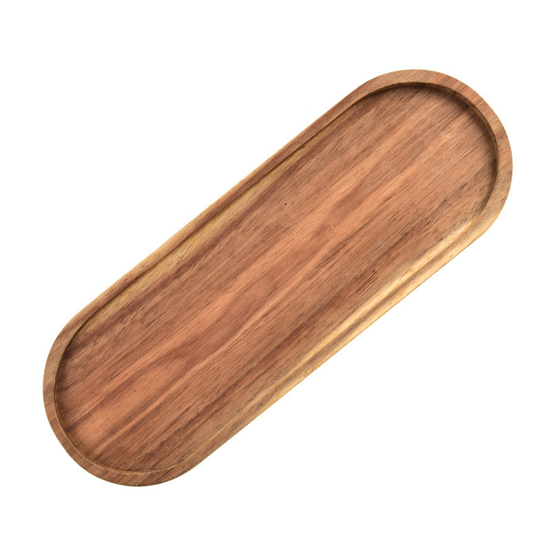 Acacia Solid Wood Wood Serving Platter