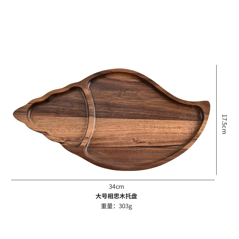 Acacia Solid Wood Wood Serving Platter