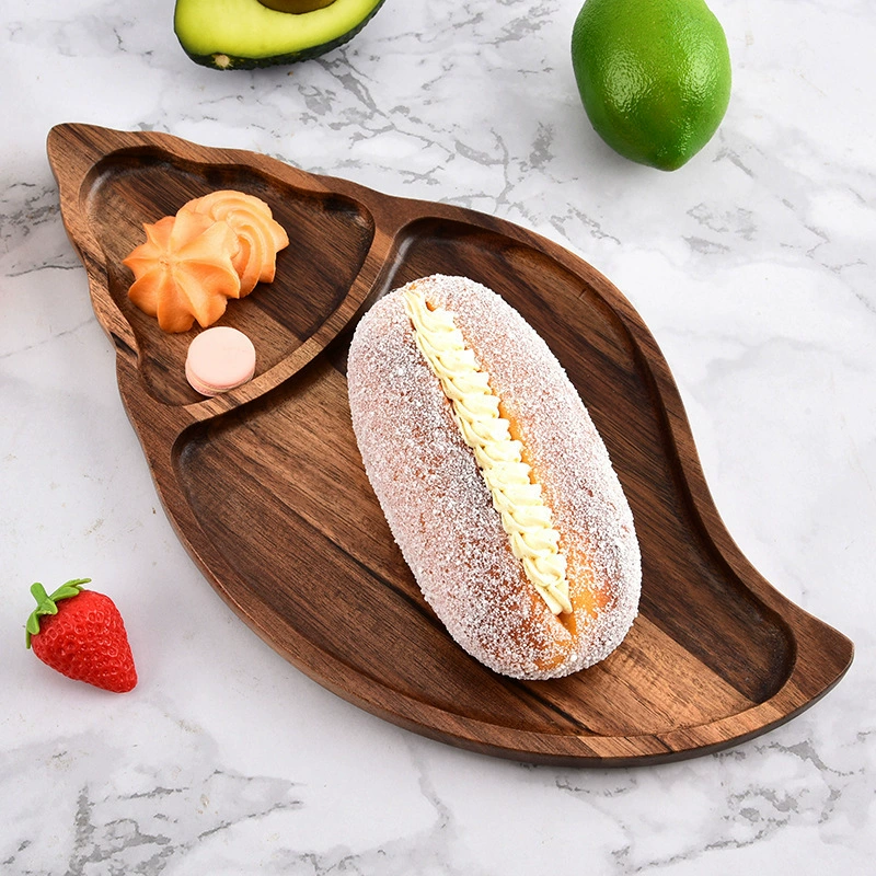 Acacia Solid Wood Wood Serving Platter