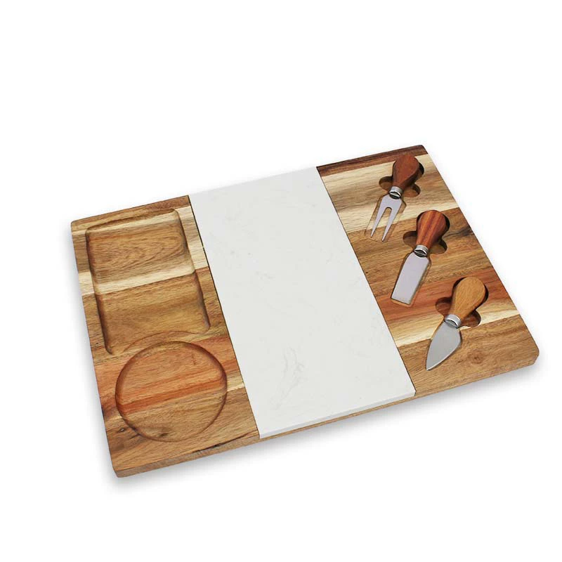 Marble Acacia Chopping Board