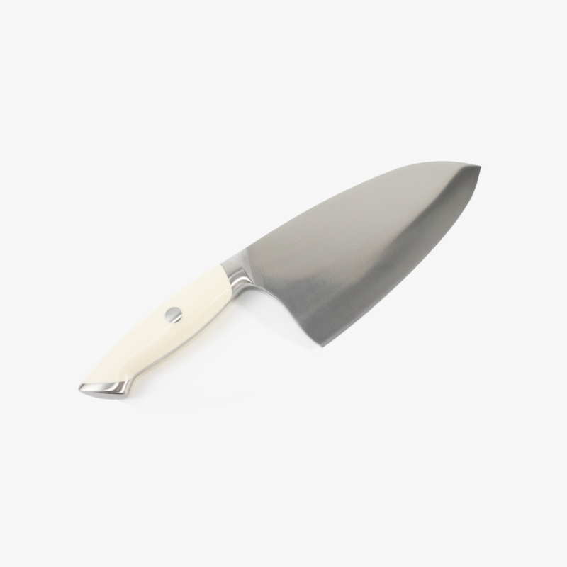 Sharp Kitchen Chopping Knife, White 