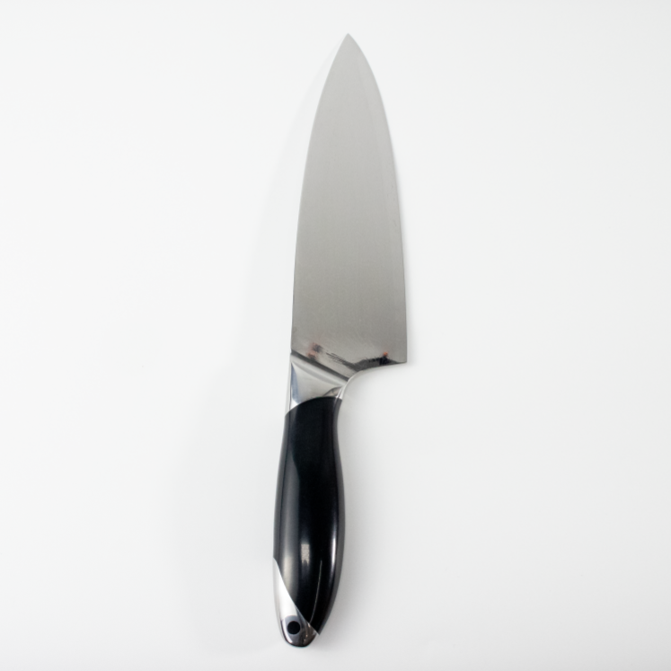 Home Kitchen Damascus steel 13-inch Chef's Knife Black ABS Handle