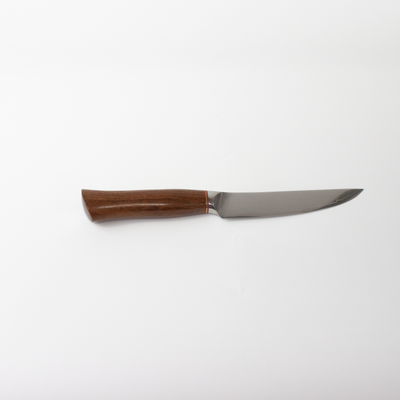 Damascus Steel 5-inch Fruit peeling Knife Wooden Handle