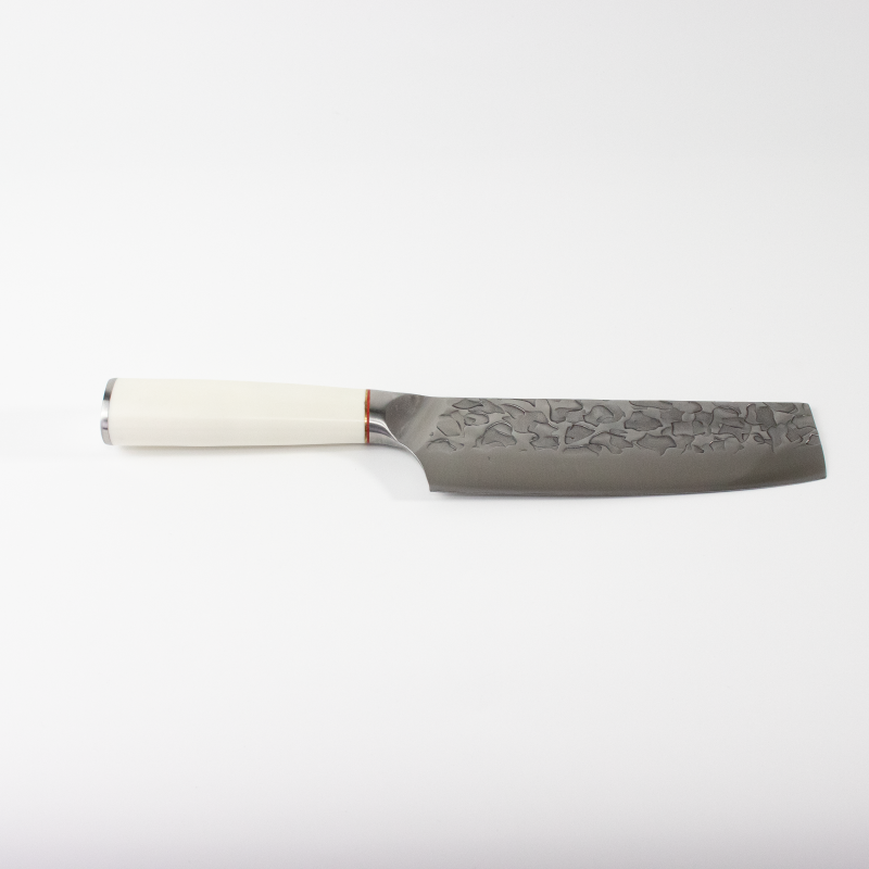 11-inch Japanese Chef's Knife with White ABS Handle