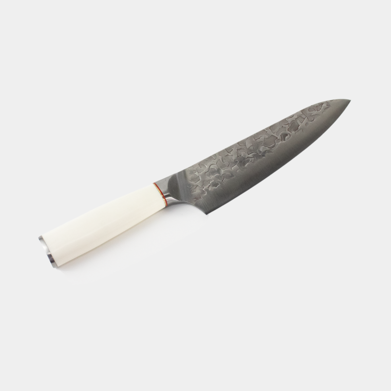 13-inch Japanese Chef's Knife with White ABS Handle