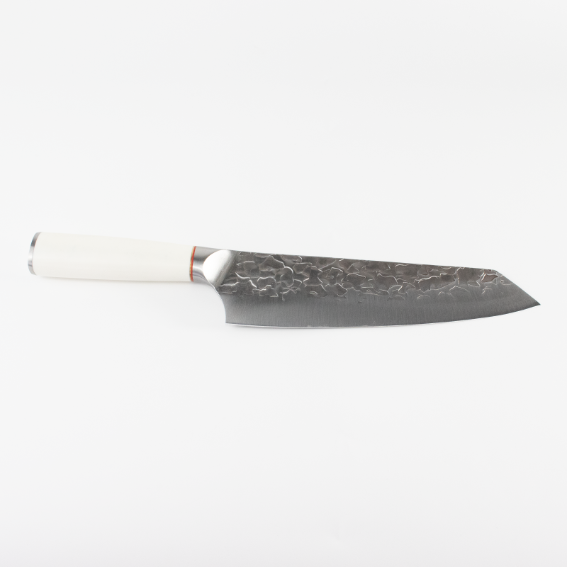 13-inch Japanese Kiritsuke Chef's Knife with White ABS Handle