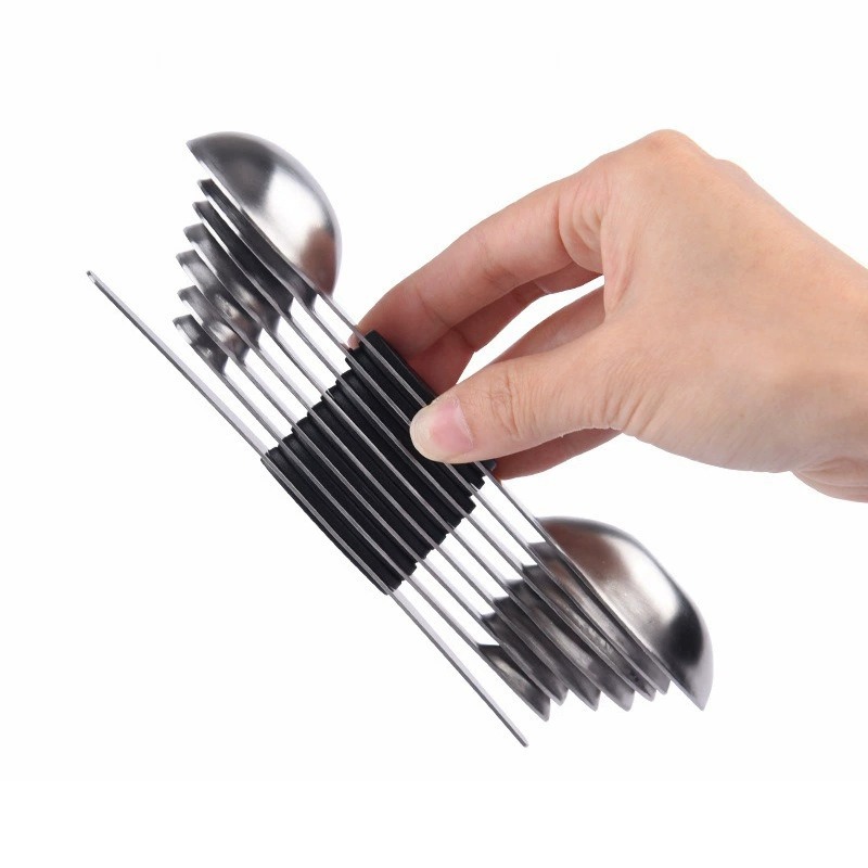 Magnetic Double-Ended Stainless Steel Measuring Spoons, 8-Piece Set