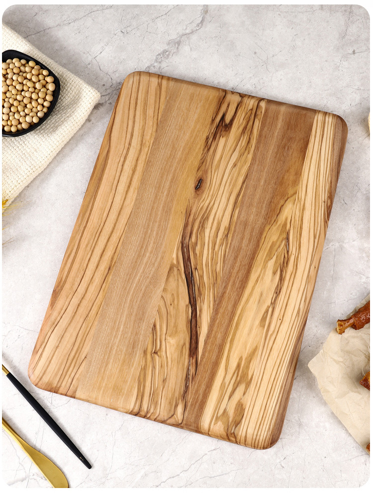 Double-Sided Rubberwood Kitchen Cutting Board