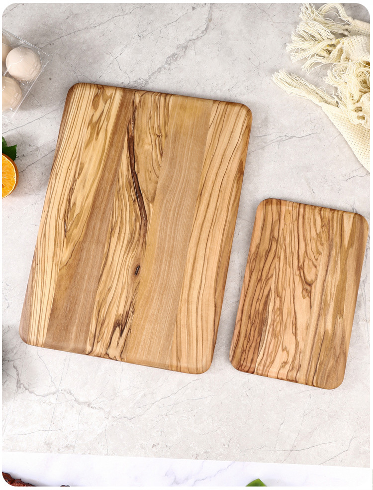 Double-Sided Rubberwood Kitchen Cutting Board
