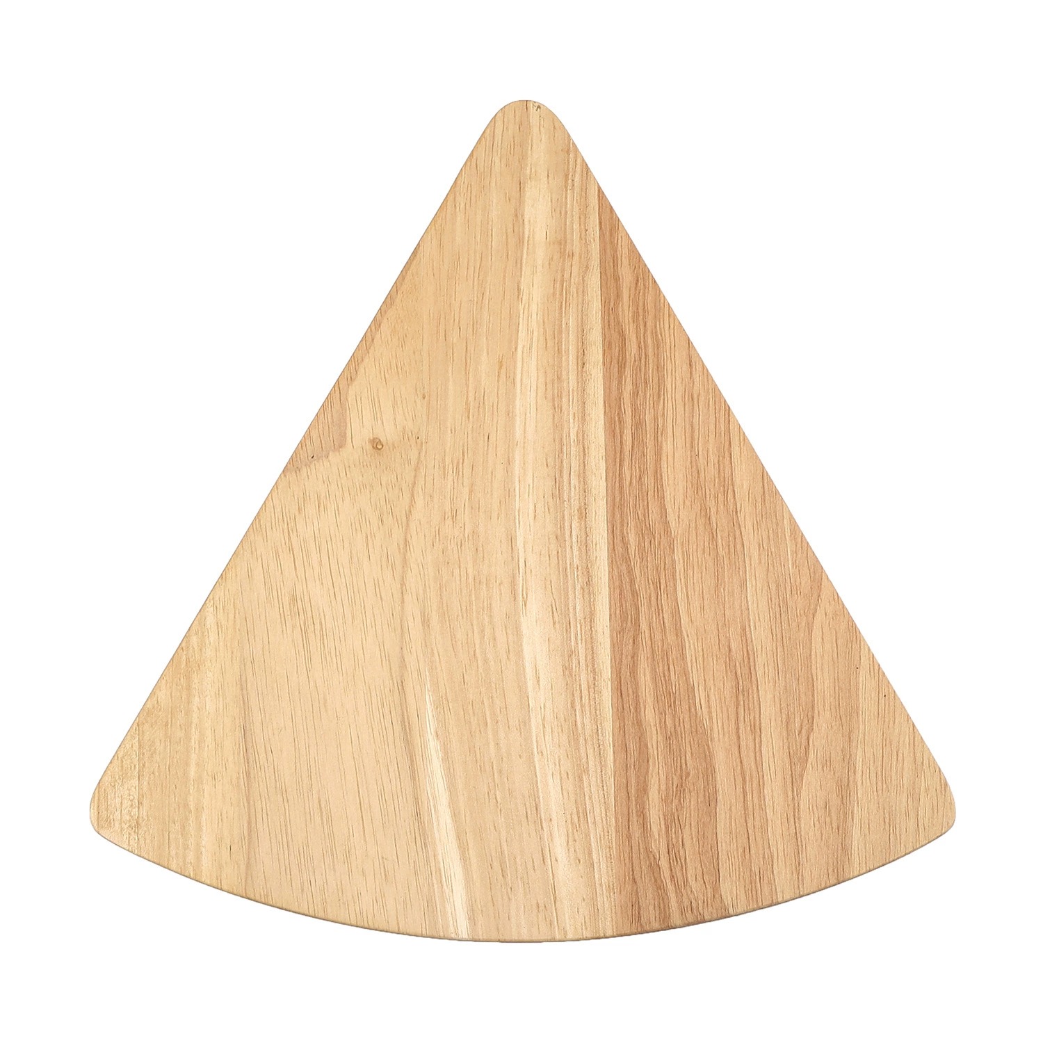 Fan-Shaped Folding Rubberwood Cheese Board